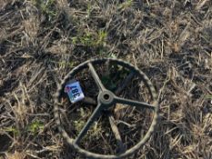 Pair of steering wheels