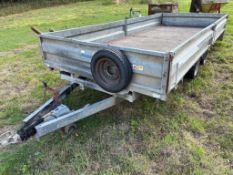 2006 Indespension 16ft Flat Bed Trailer - (Norfolk)