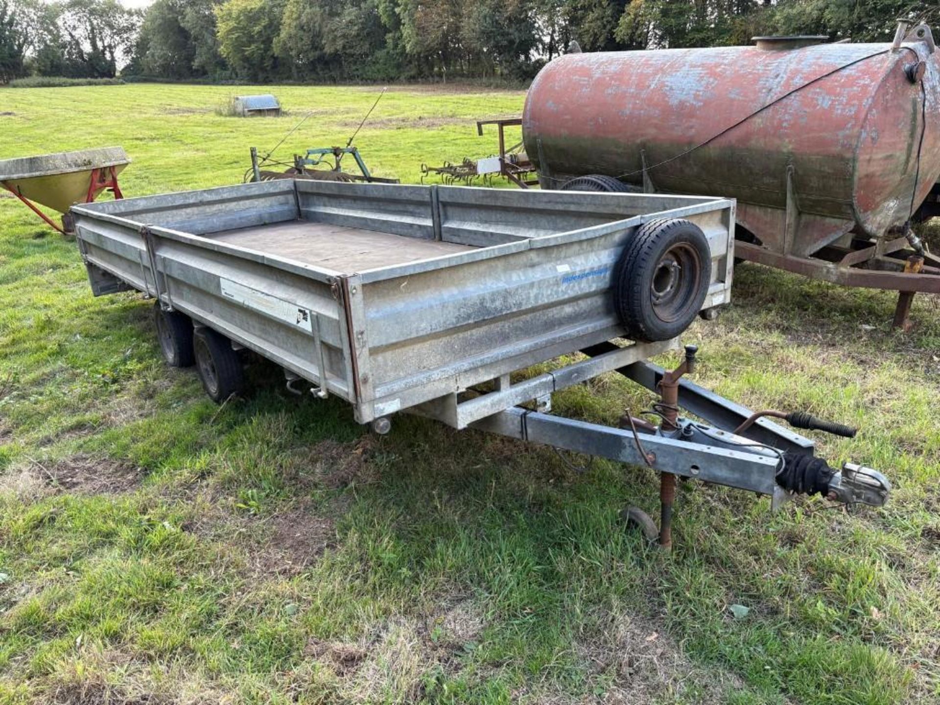 2006 Indespension 16ft Flat Bed Trailer - (Norfolk) - Image 2 of 7