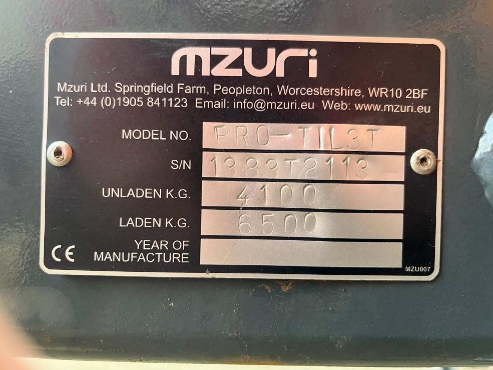 2013 Mzuri 3M Pro-Til 3T Drill - (Norfolk) - Image 3 of 22