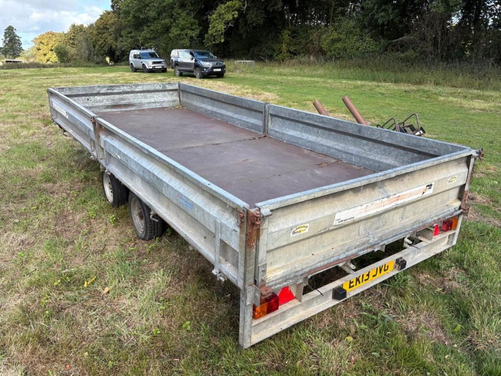 2006 Indespension 16ft Flat Bed Trailer - (Norfolk) - Image 3 of 7