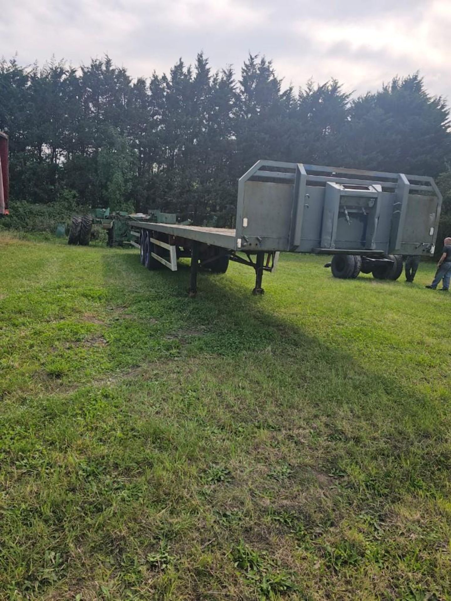 45ft Dual Axle Flatbed Trailer - (Norfolk) - Image 2 of 3