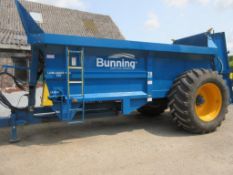 2017 Bunnings 120 TVA Muck Spreader - (North Lincolnshire)
