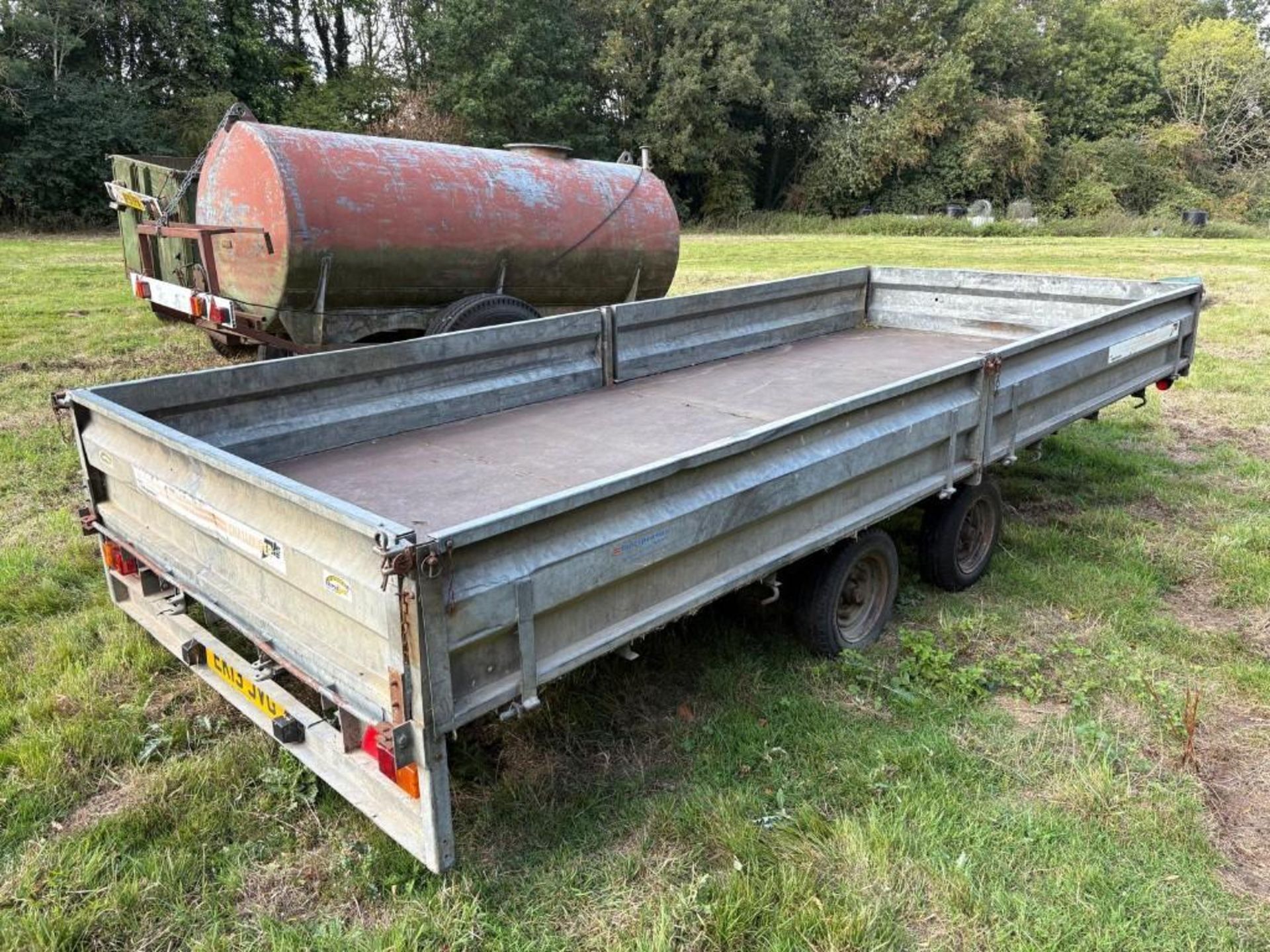 2006 Indespension 16ft Flat Bed Trailer - (Norfolk) - Image 4 of 7