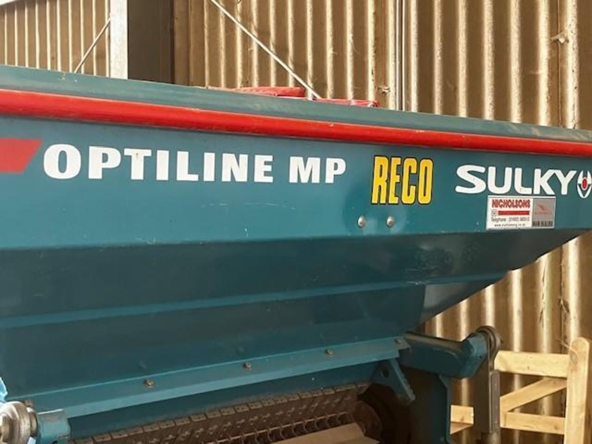 2009 Sulky OptiLine MP Air Drill - (Norfolk) - Image 2 of 8