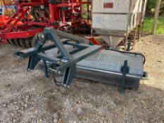 2020 Sutton CH 230-W 2.3m hydraulic driven brush with manual angle adjustment, tine and linkage moun