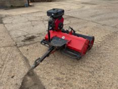 1m trailed flail mower with Briggs & Stratton 12.5hp V-twin petrol engine