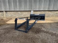 2021 Cherry Products CPG14 14ft grain pusher with 8ft blade with JCB Q-fit attachments. Serial No: C