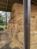 19No 120X80X240 wheat straw bales. To be sold on a per bale basis for the whole stack. NB: No VAT