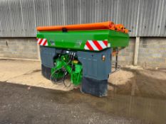 2022 Amazone ZA-V3200 Profis Hydro 24m twin disc fertiliser spreader with weigh cells, tilt sensor,