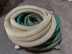 Qty. assorted pipe to inc 5inch, 2inch & 1 inch pipe