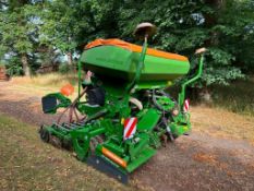 2019 3m Amazone Combi Drill. Centaya 3000 Super 3m drill and 2019 Amazone KG3001 special power harro