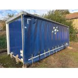 Lawrence David Lorry body with curtain side. 7.0m x 2.5m