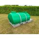 2017 Western Global 2000l tank on galvanised frame. C/w forklift tine pockets and 240v pump. Serial - Image 1 of 5
