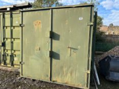 20ft shipping container with legs