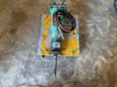 2016 Montabert pneumatic pecker hydraulic breaker. Serial no: A01003401