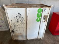 Eco metal store/cabinet. Serial E64233