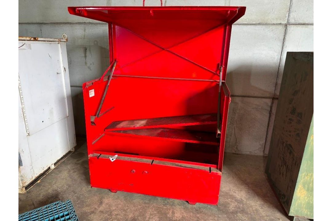 Portastore metal tool vault. C/w keys - Image 3 of 4