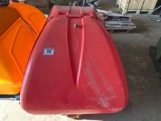 Western 1000l plastic tank