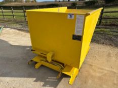 2014 Durham Products Ltd 750kg tip skip. Serial no: 93989