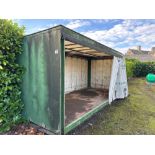 Lorry body with curtain sides and timber floor. 5.6m x 2.45m