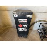 2016 Western Global Easy Cube 100l fuel bowser with hand pump