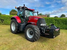 2020 Case Puma 165 CVX. 50K. Cab suspension, front suspension. On 540/65R28 front and 650/65R38 rear