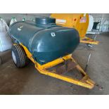 2014 Sunbelt 2000l site tanker on trailer. Serial no: 23056