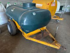 2014 Sunbelt 2000l site tanker on trailer. Serial no: 23056