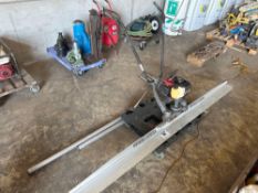 Wizard Screed with Honda GX35 powered petrol unit