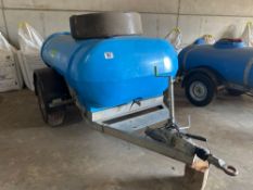 2012 Trailer Engineering 2000l plastic tank. C/w spare mudguard. Serial no: 22475