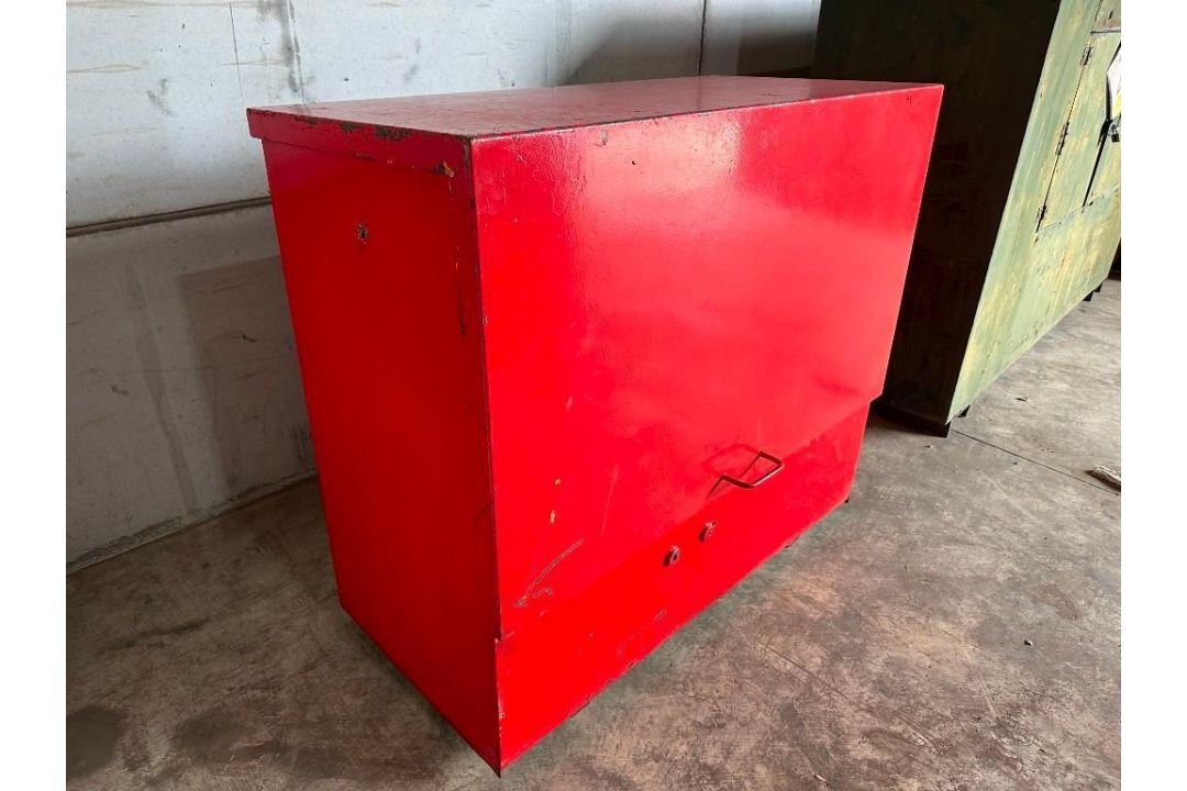 Portastore metal tool vault. C/w keys - Image 2 of 4