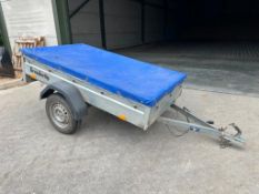 Thule Brederup 1205S single axle trailer. On 145/80R13. Serial No: *UH2000A457P191875*