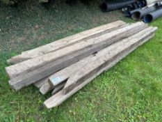 Qty Oak beams