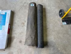 2No rolls of roofing felt