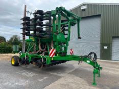2020 John Deere 750A seed drill. Guttler rollers, tram line and drill markers. C/w original John Dee