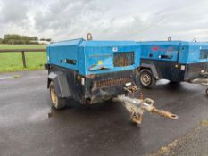 2006 Ingersoll Rand 7/71 diesel trailed compressor. Serial No: SCZ771FXX6Y521607