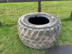 Single BKT 710/50R22.5 tyre only