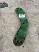 Pair John Deere front linkage brackets