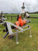 Gissing Fe PTO driven slurry pump with Cri-Man pump with 6
