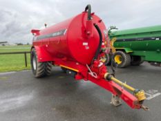 2021 Hi-Spec 3000 SA-R 3000gal single axle tanker with sprung drawbar, air brakes, twin side filling