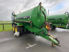 2018 Hi-Spec 4000 TD-S 4000gal twin axle tanker with sprung drawbar, air brakes, twin side filling p