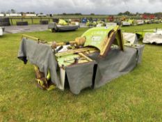 2010 Claas Disco 3100FC Profil 3m mower conditioner, front linkage mounted. Serial No: 63901857 NB: