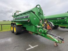 2016 Hi-Spec 3500 TS-R 3500gal twin axle tanker with sprung drawbar, air brakes, twin side filling p