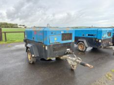 2009 Ingersoll Rand 7/71 diesel trailed compressor. Serial No: UN5771FXX9Y522771