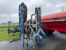 2022 Tramspread DP1200 12m hydraulic folding dribble bar with macerator and 4
