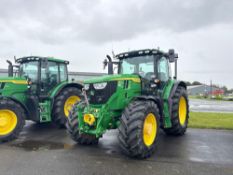 2024 John Deere 6R145 AutoQuad 50kph 4wd tractor with front linkage and PTO, TLS front suspension, c