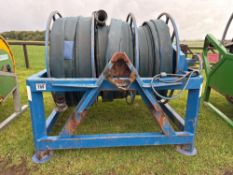 Reel Engineering hydraulic driven reeler with 3 x 200m 4