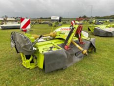 2022 Claas Disco 3200FC Profil 3.2m mower conditioner, front linkage mounted. Serial No: F9604239 NB