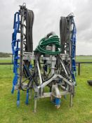 2021 Tramspread DB1200 12m hydraulic folding dribble bar with macerator and 4